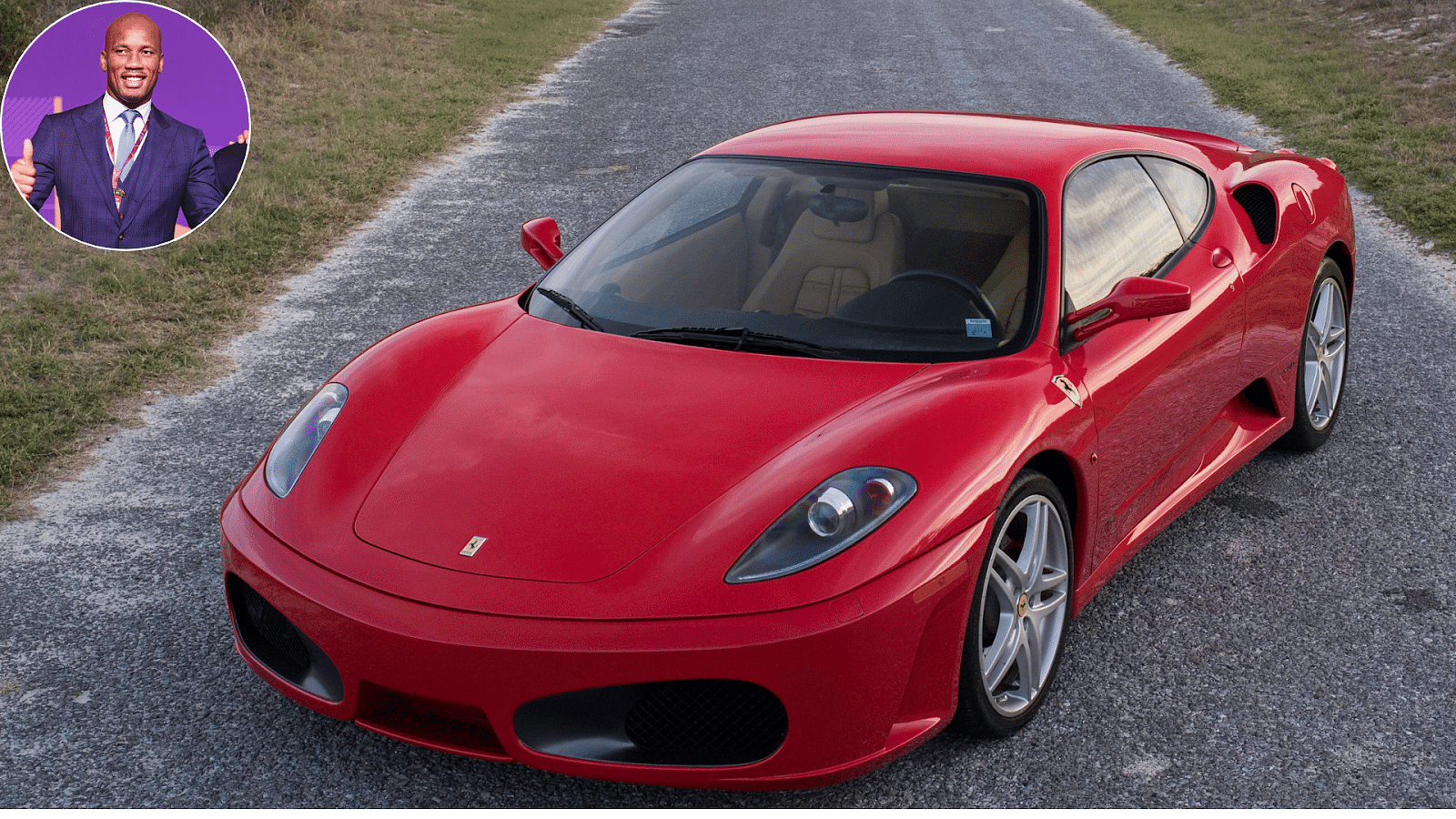 Didier Drogba's Ferrari F430 