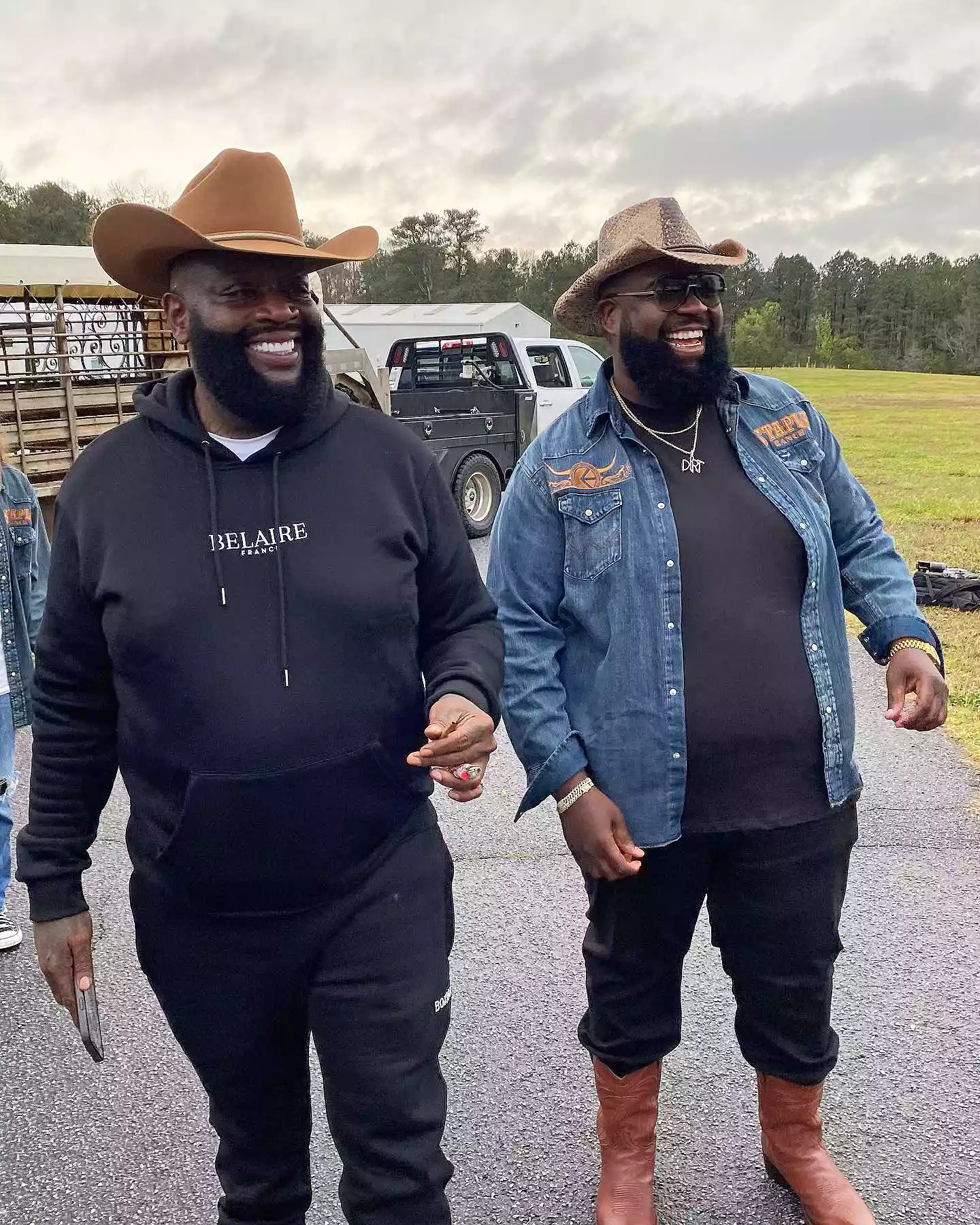 Rick Ross and Darius Burton instagram