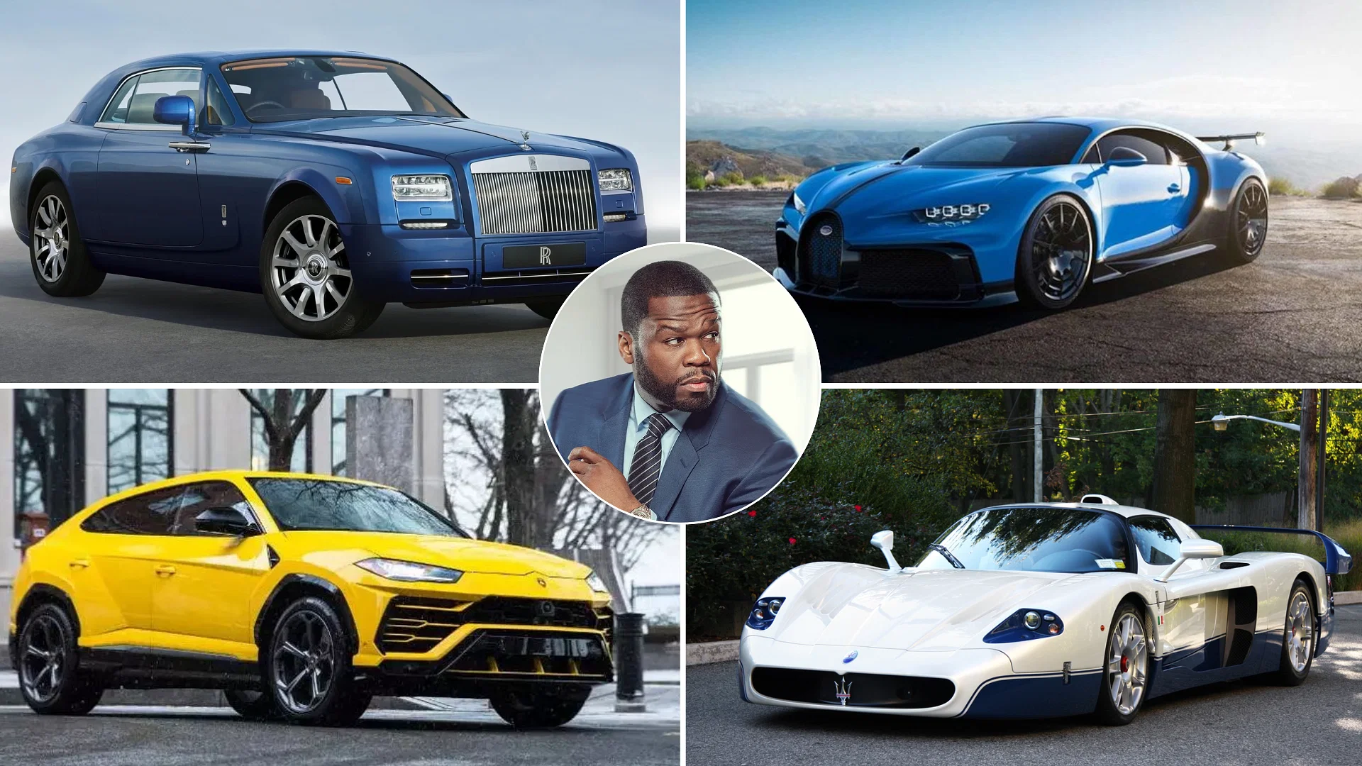 Here’s a Look at 50-Cent’s Car Collection