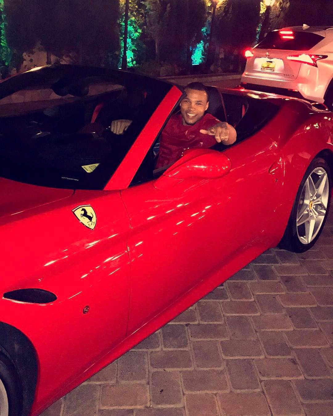 Eubank Jr shows off a stunning Ferrari 458 worth £178,000 on Instagram