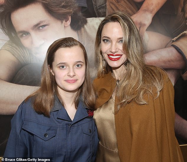 It comes after Brad and Angelina's daughter Vivienne dropped the last name Pitt from her moniker in The Outsiders Playbill