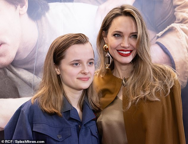 Angelina Jolie has revealed her daughter Vivienne Jolie–Pitt, 15, is much more of a theater aficionado than a cinephile — and she ended up being a 'tough assistant' to her on her latest theatre project